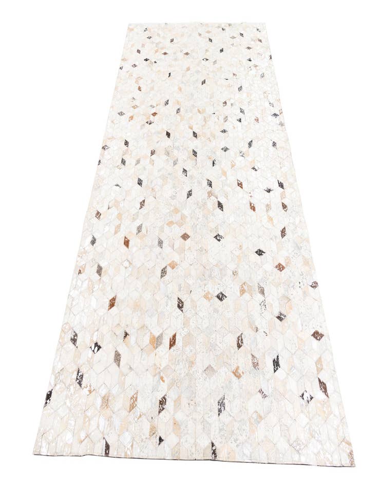 Detail image of  5' x 8' Cowhide Leather Rug