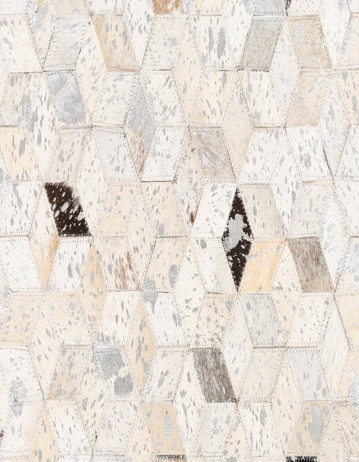 Detail image of  5' x 8' Cowhide Leather Rug