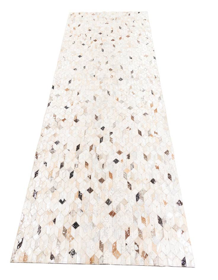 Detail image of  5' x 8' 1 Cowhide Leather Rug