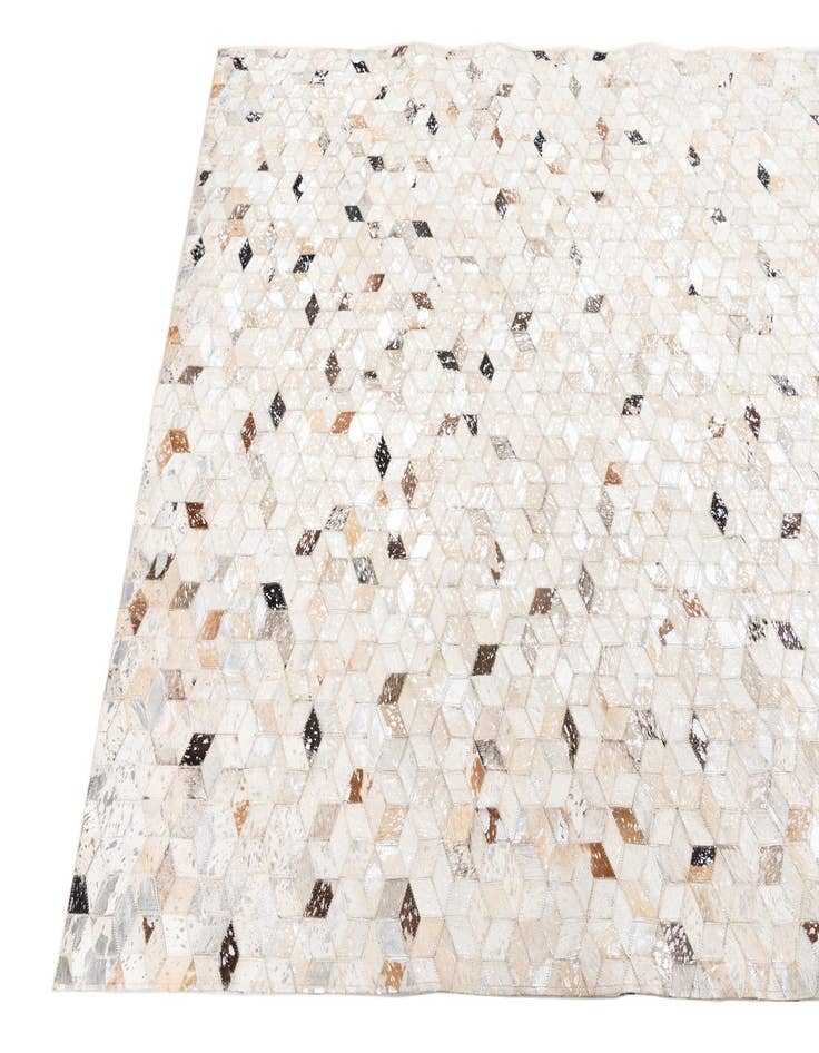 Detail image of  5' x 8' 1 Cowhide Leather Rug
