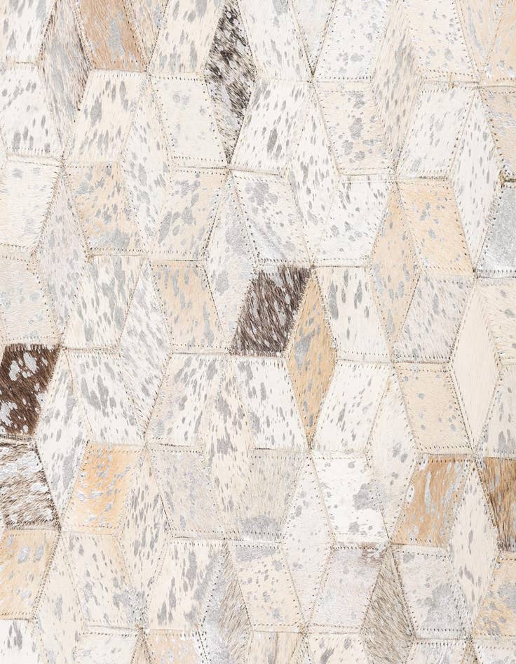 Detail image of  5' x 8' 1 Cowhide Leather Rug