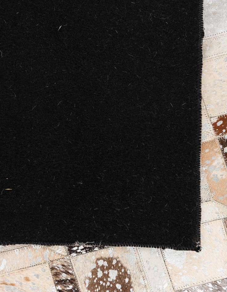 Detail image of  5' x 8' Cowhide Leather Rug