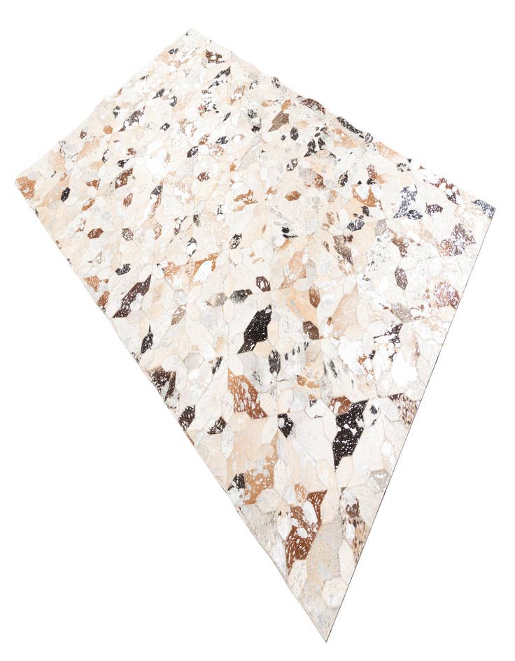 Detail image of  5' x 8' 1 Cowhide Leather Rug