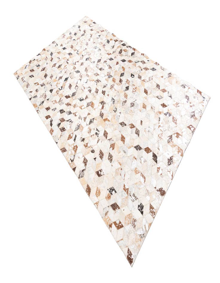 Detail image of  5' x 8' Cowhide Leather Rug