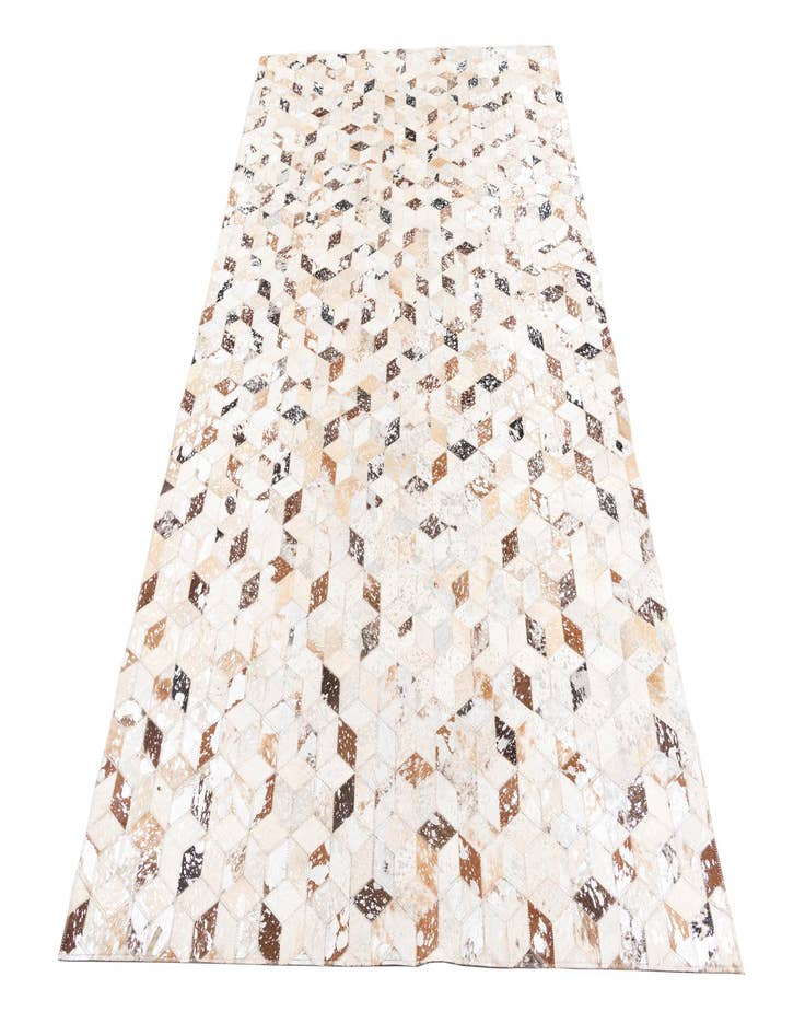 Detail image of  5' x 8' Cowhide Leather Rug