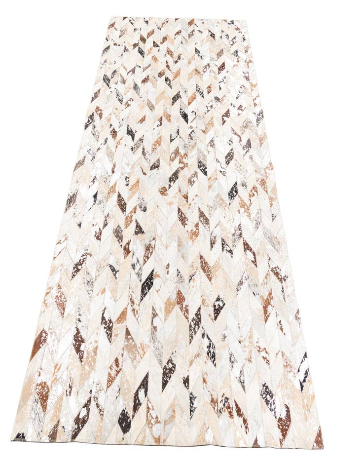 Detail image of  5' x 8' Cowhide Leather Rug