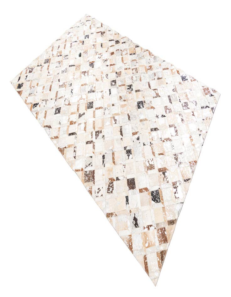 Detail image of  5' x 8' Cowhide Leather Rug