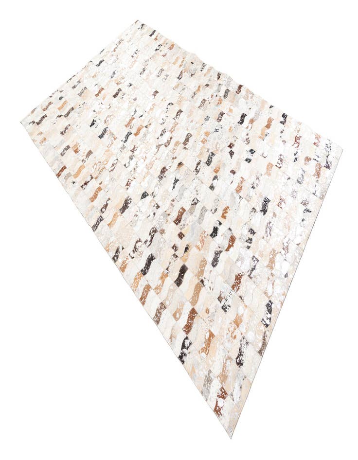 Detail image of  5' x 8' Cowhide Leather Rug