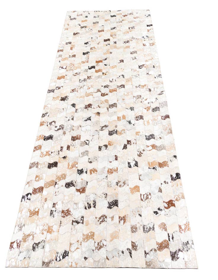 Detail image of  5' x 8' Cowhide Leather Rug