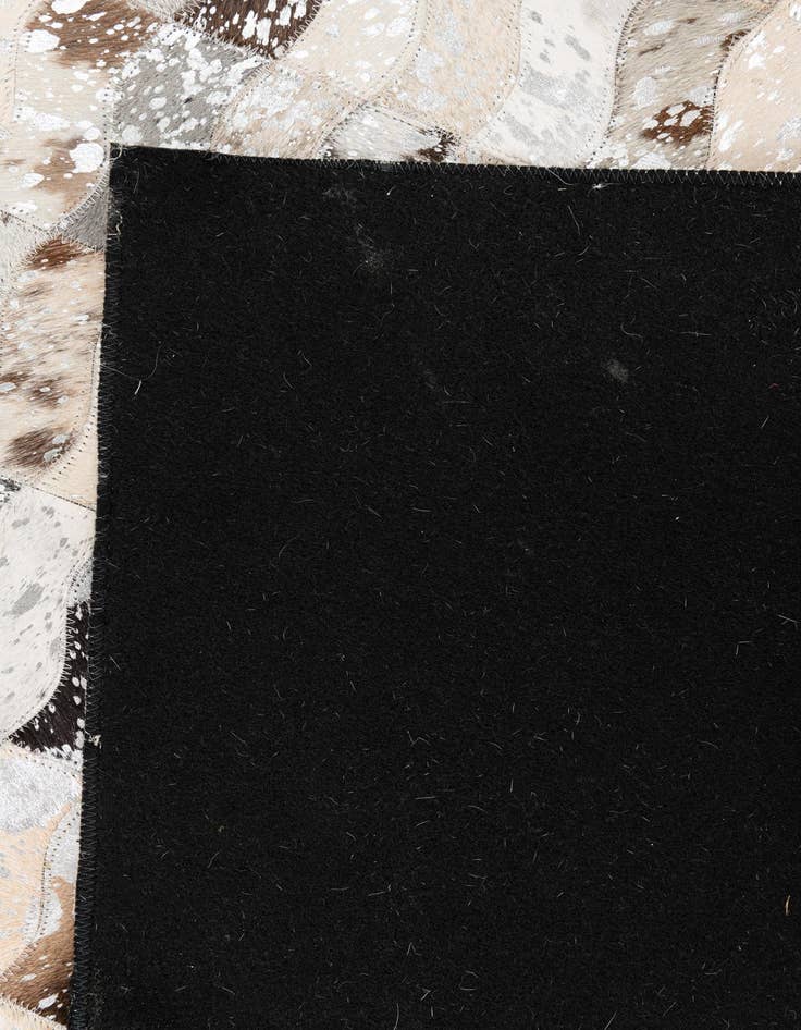 Detail image of  5' x 8' Cowhide Leather Rug