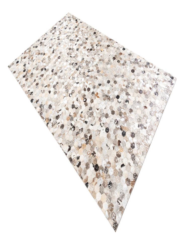 Detail image of  5' x 8' 1 Cowhide Leather Rug