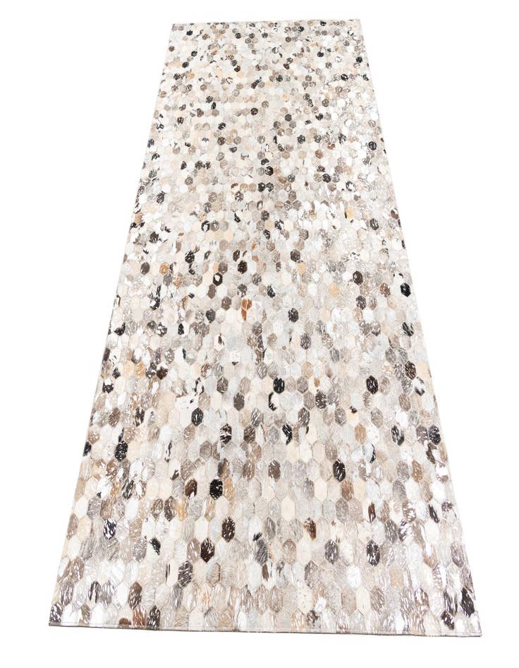 Detail image of  5' x 8' 1 Cowhide Leather Rug