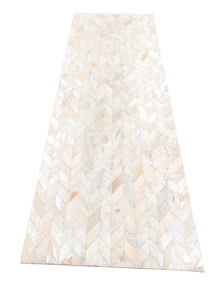 Detail image of  5' x 8' Cowhide Leather Rug