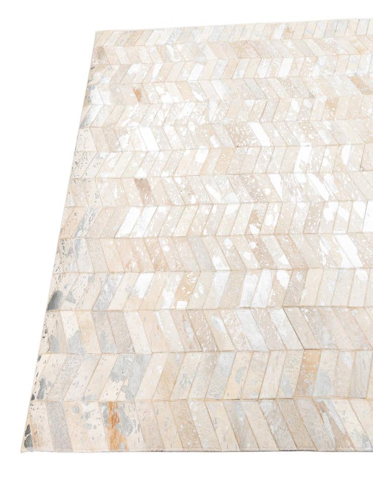 Detail image of  5' x 8' Cowhide Leather Rug