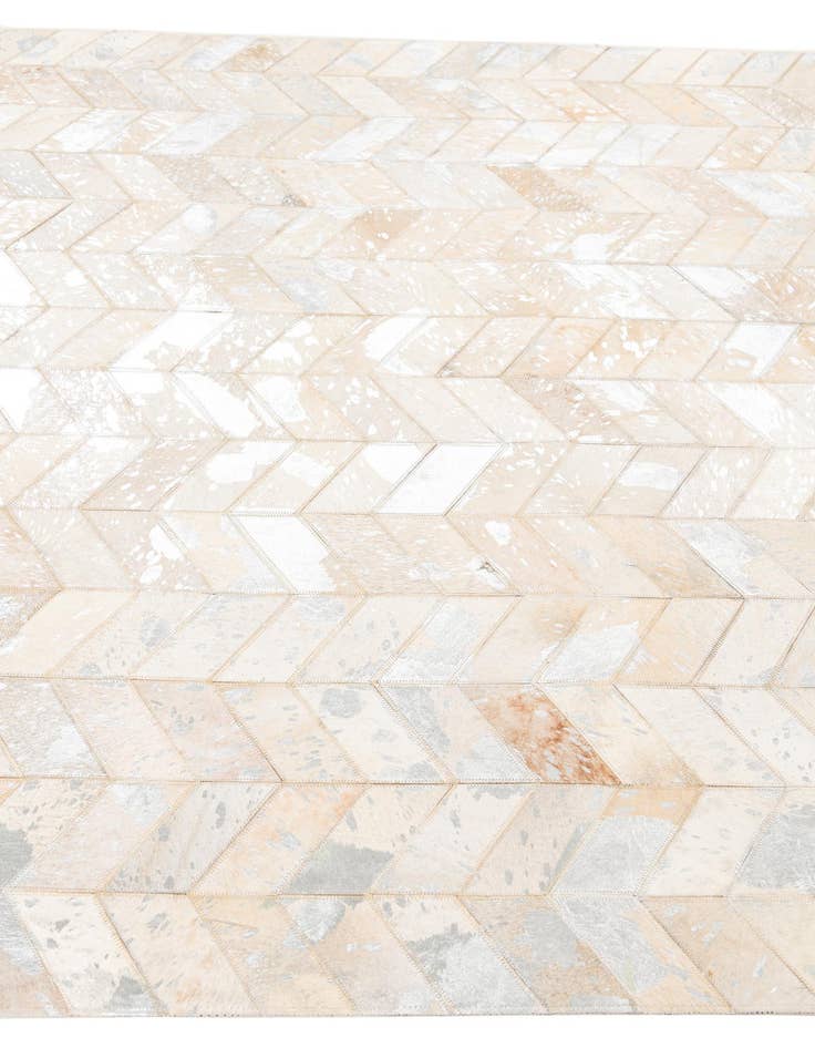 Detail image of  5' x 8' Cowhide Leather Rug