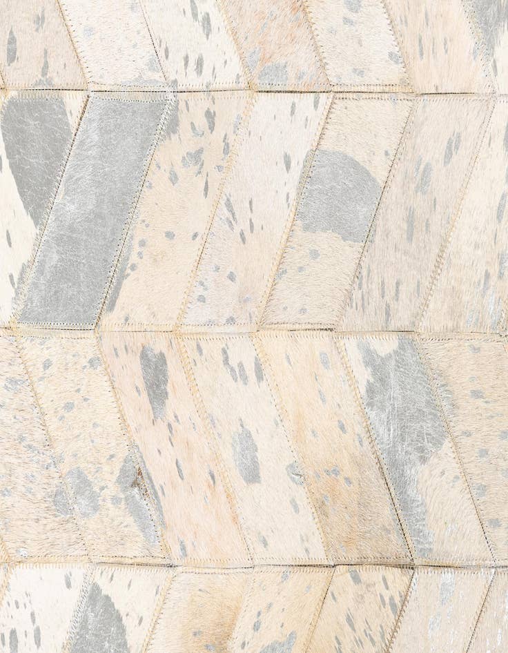 Detail image of  5' x 8' Cowhide Leather Rug