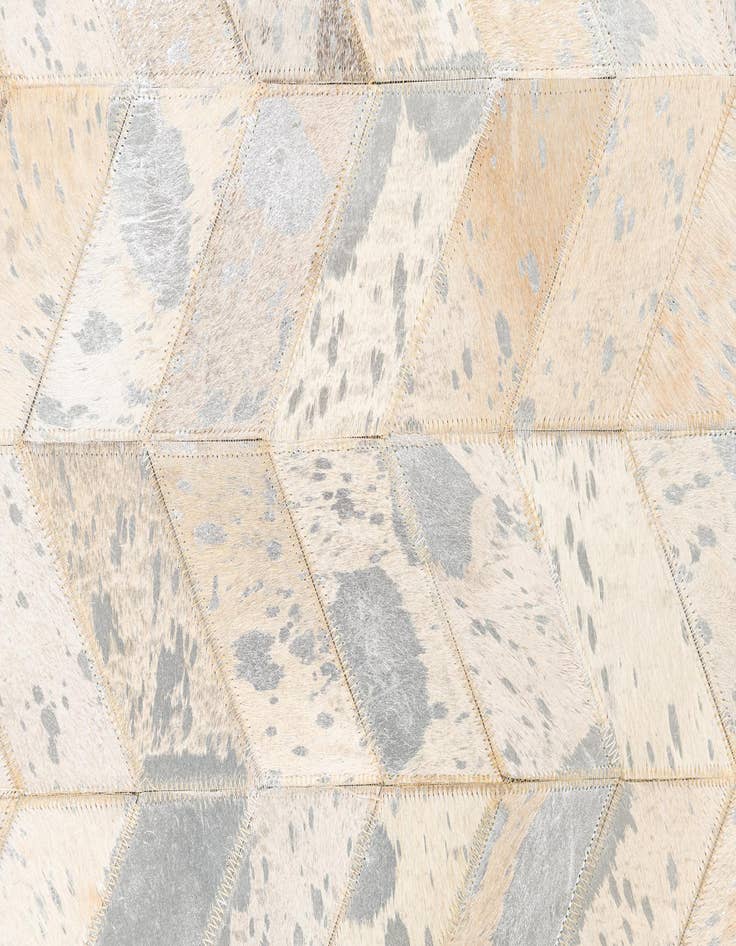 Detail image of  5' x 8' Cowhide Leather Rug