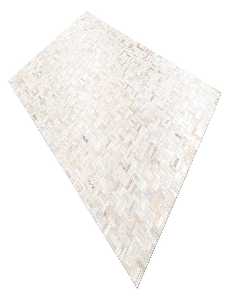 Detail image of  5' x 8' Cowhide Leather Rug