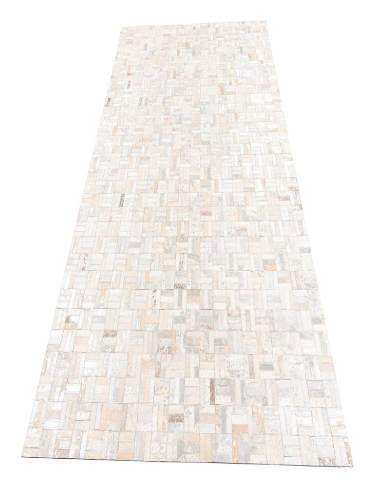 Detail image of  5' x 8' Cowhide Leather Rug