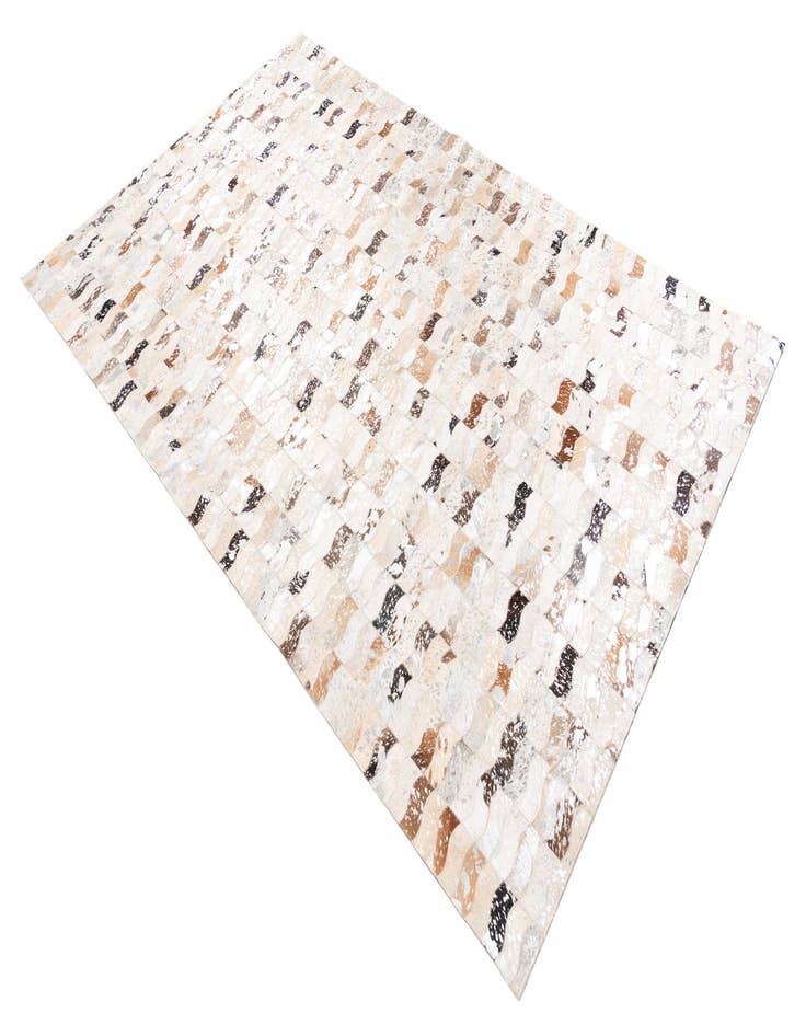 Detail image of  5' x 8' Cowhide Leather Rug