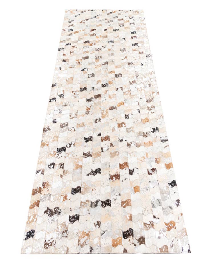 Detail image of  5' x 8' Cowhide Leather Rug