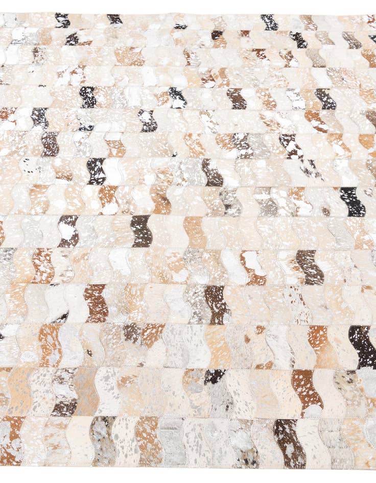 Detail image of  5' x 8' Cowhide Leather Rug