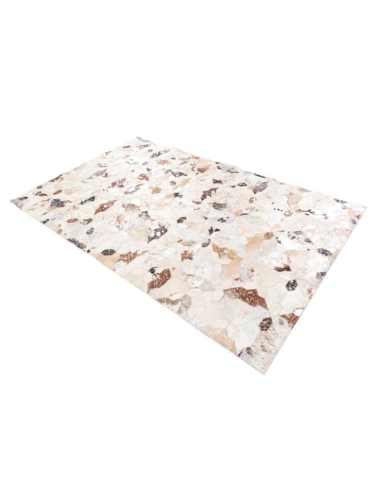 Detail image of  5' x 8' Cowhide Leather Rug