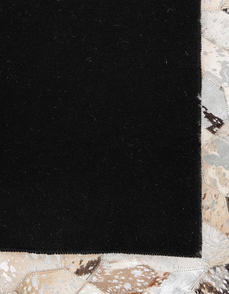 Detail image of  5' x 8' Cowhide Leather Rug