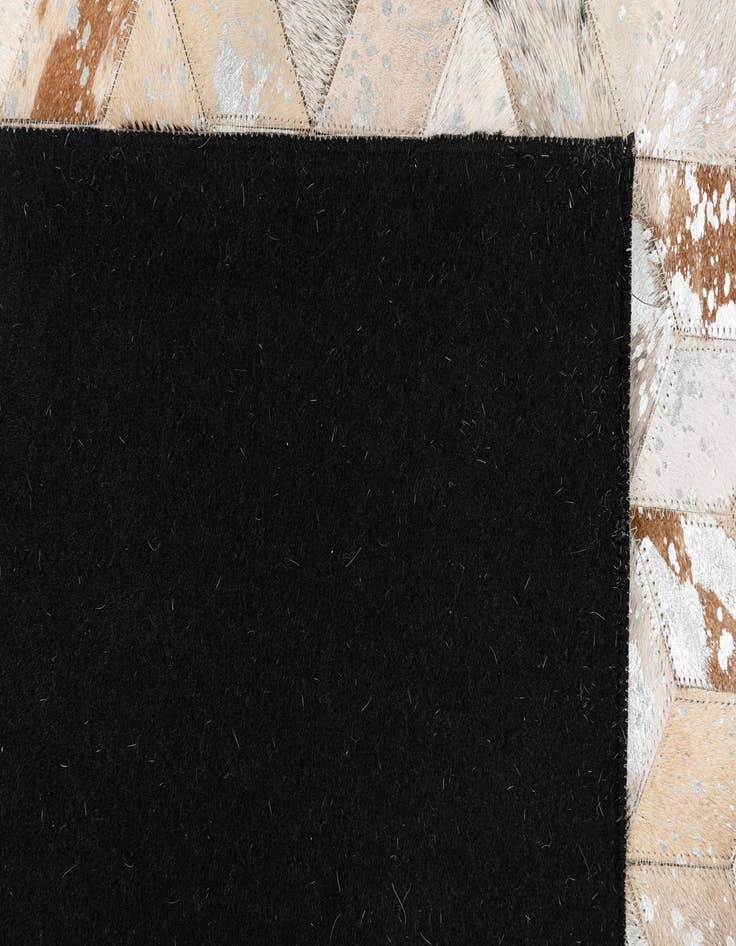 Detail image of  5' x 8' Cowhide Leather Rug