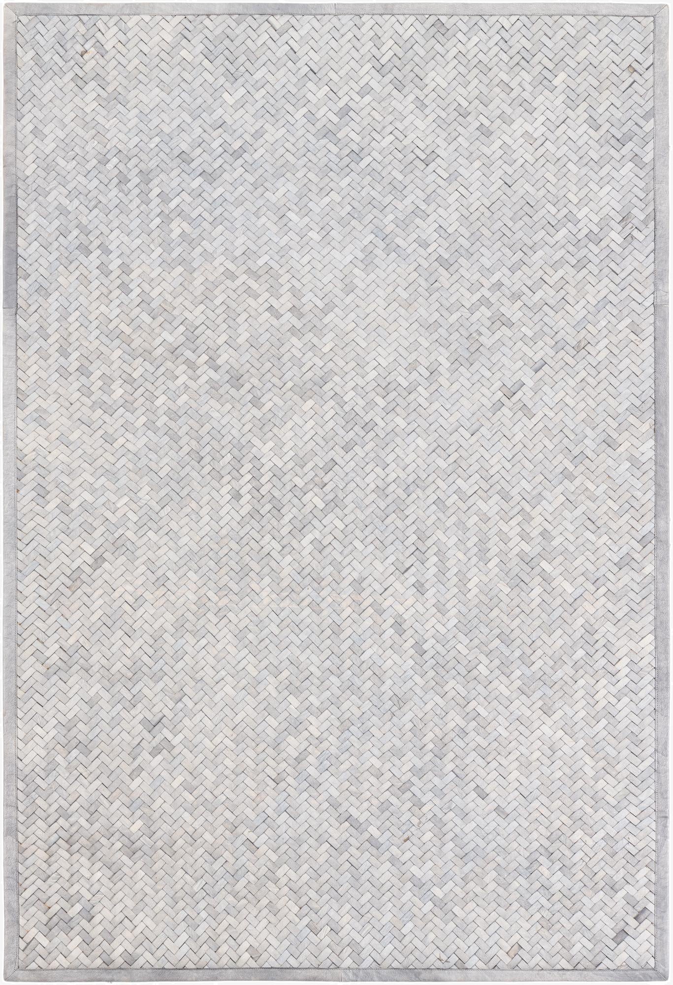  4' x 6' Cowhide Leather Rug