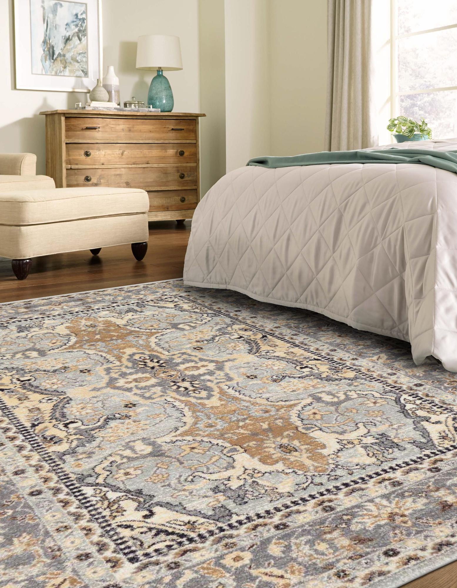 Silver 8' x 10' Legacy Rug | Rugs.com