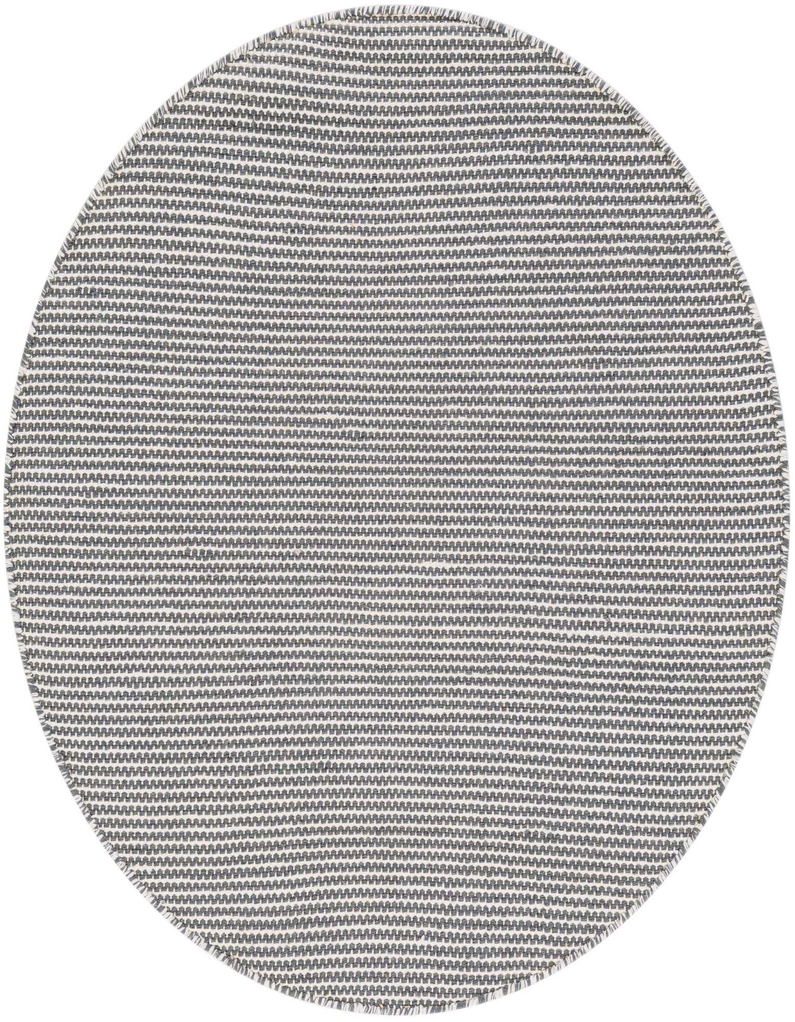 A 3' 3 round Jill Zarin Palm Springs Outdoor rug in Silver Stars, featuring a modern textured flatweave pattern.