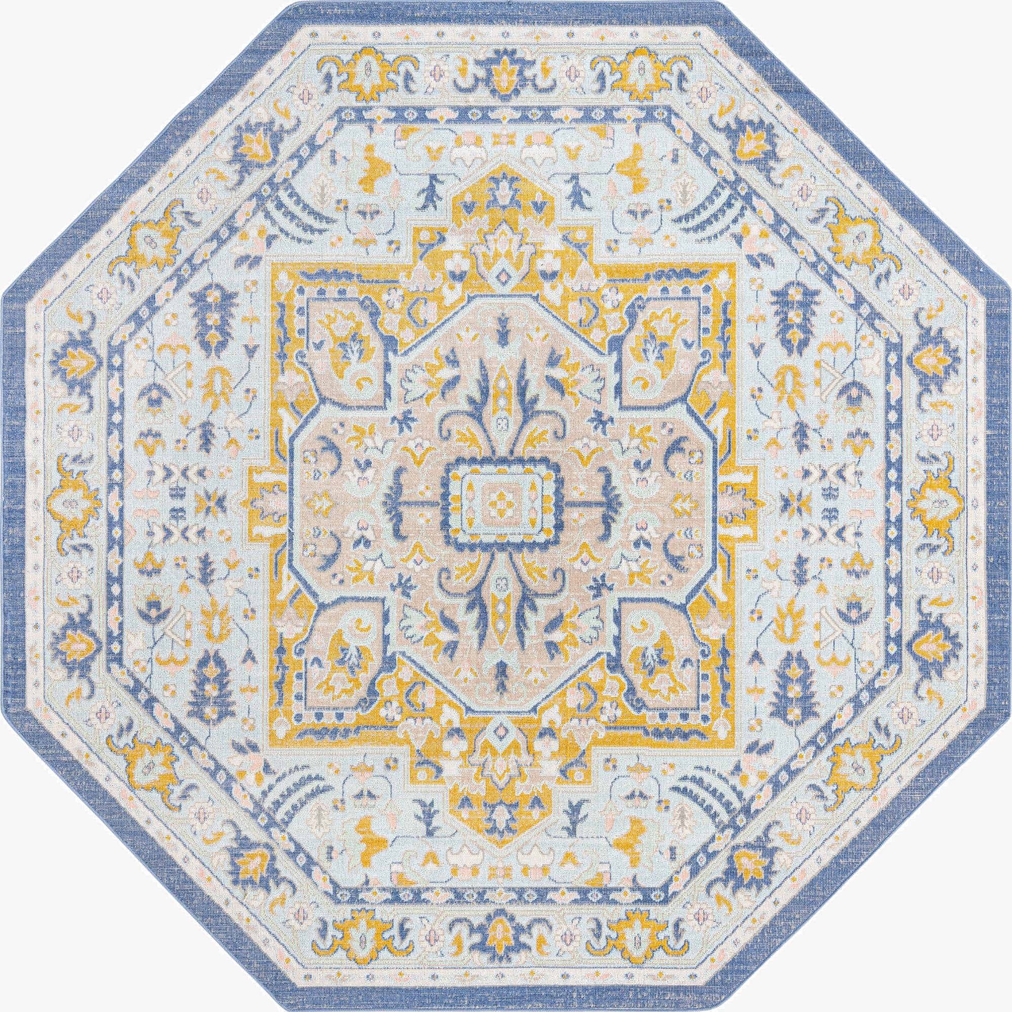  7' x 7' Whitney Octagon Rug