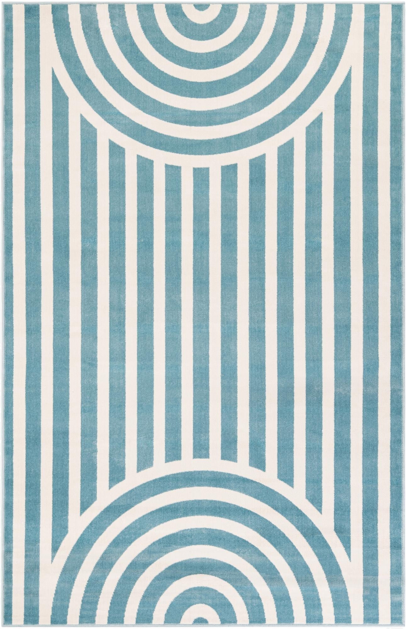  5' 3 x 8' Whimsy Kids Rug