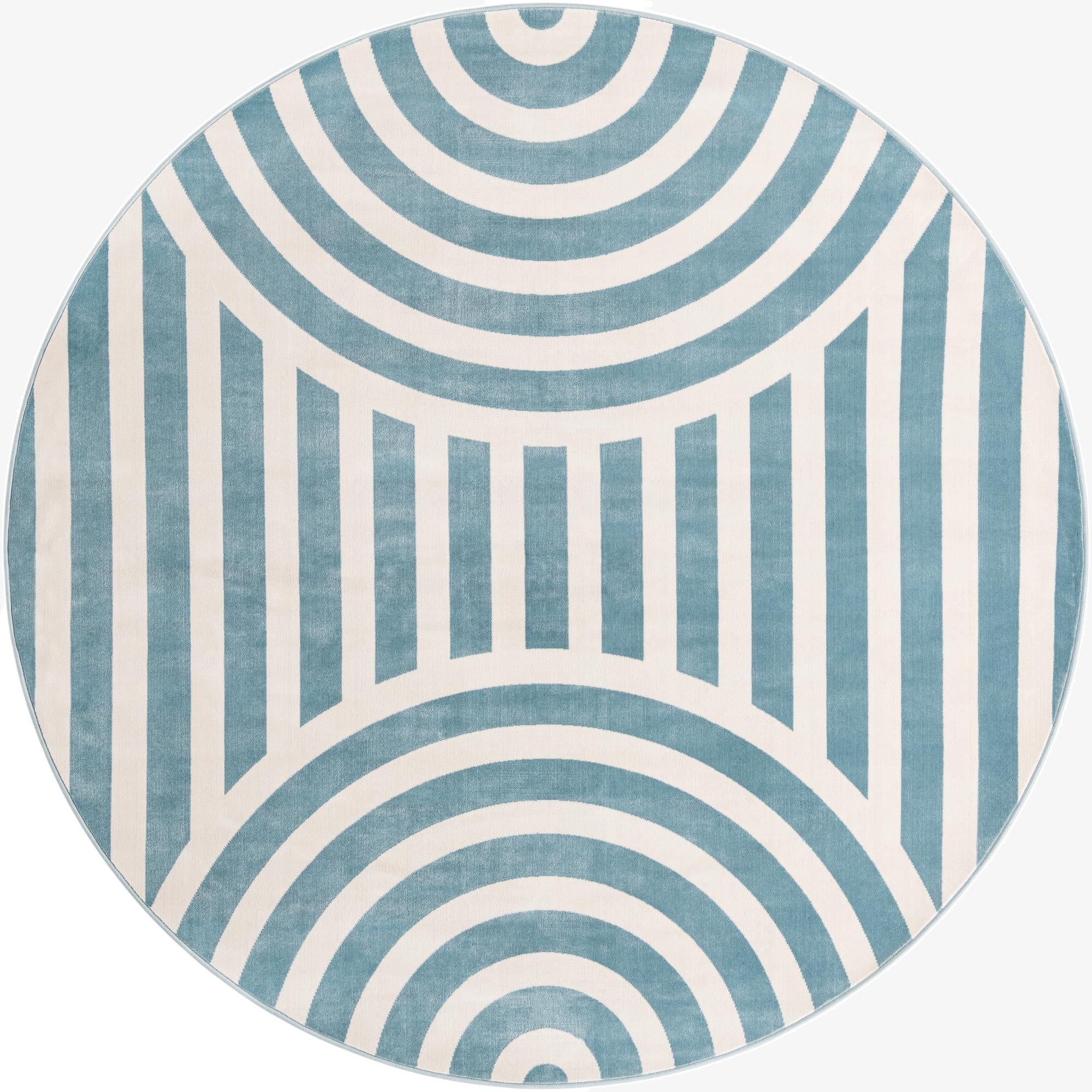  7' 10 x 7' 10 Whimsy Kids Round Rug