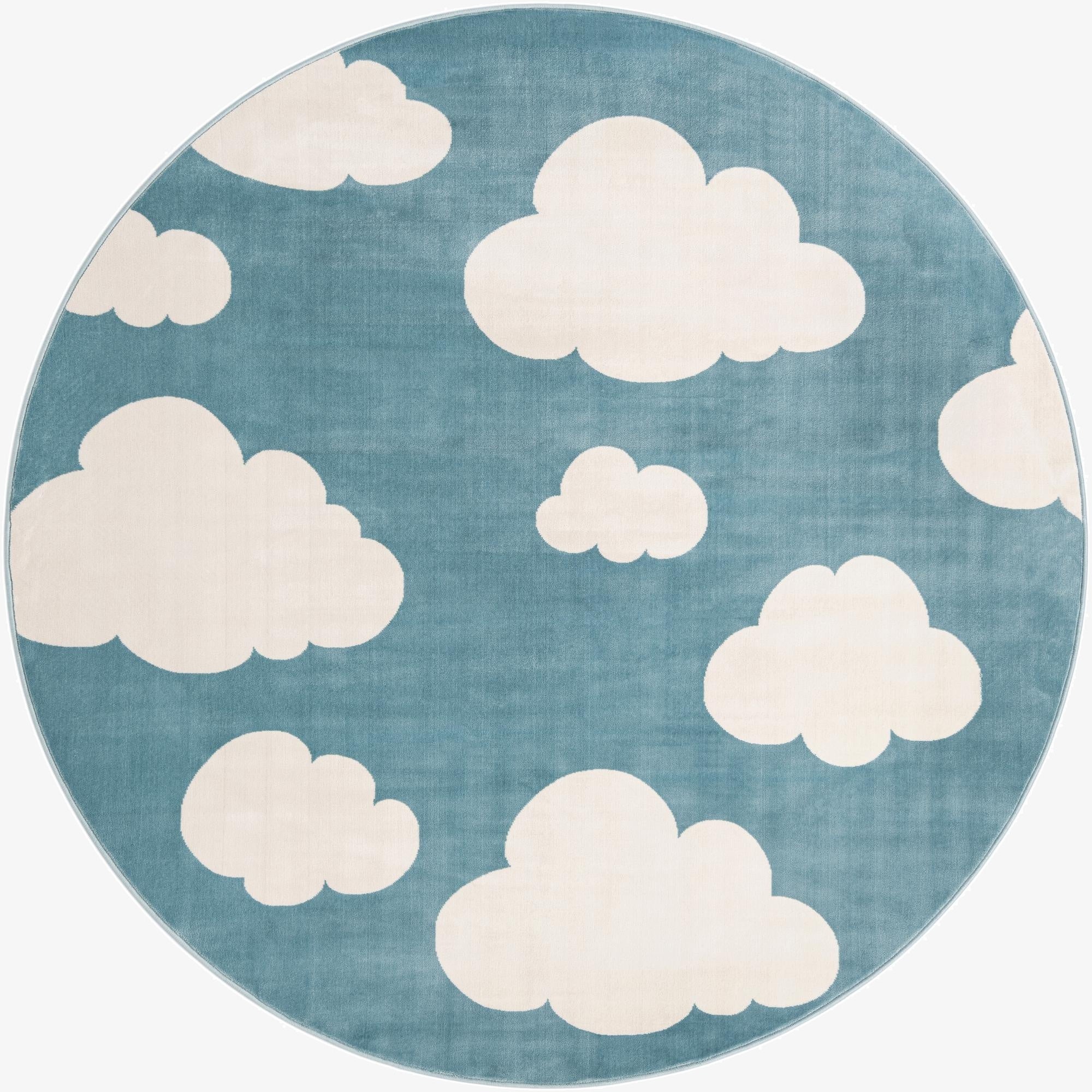  7' 10 x 7' 10 Whimsy Kids Round Rug