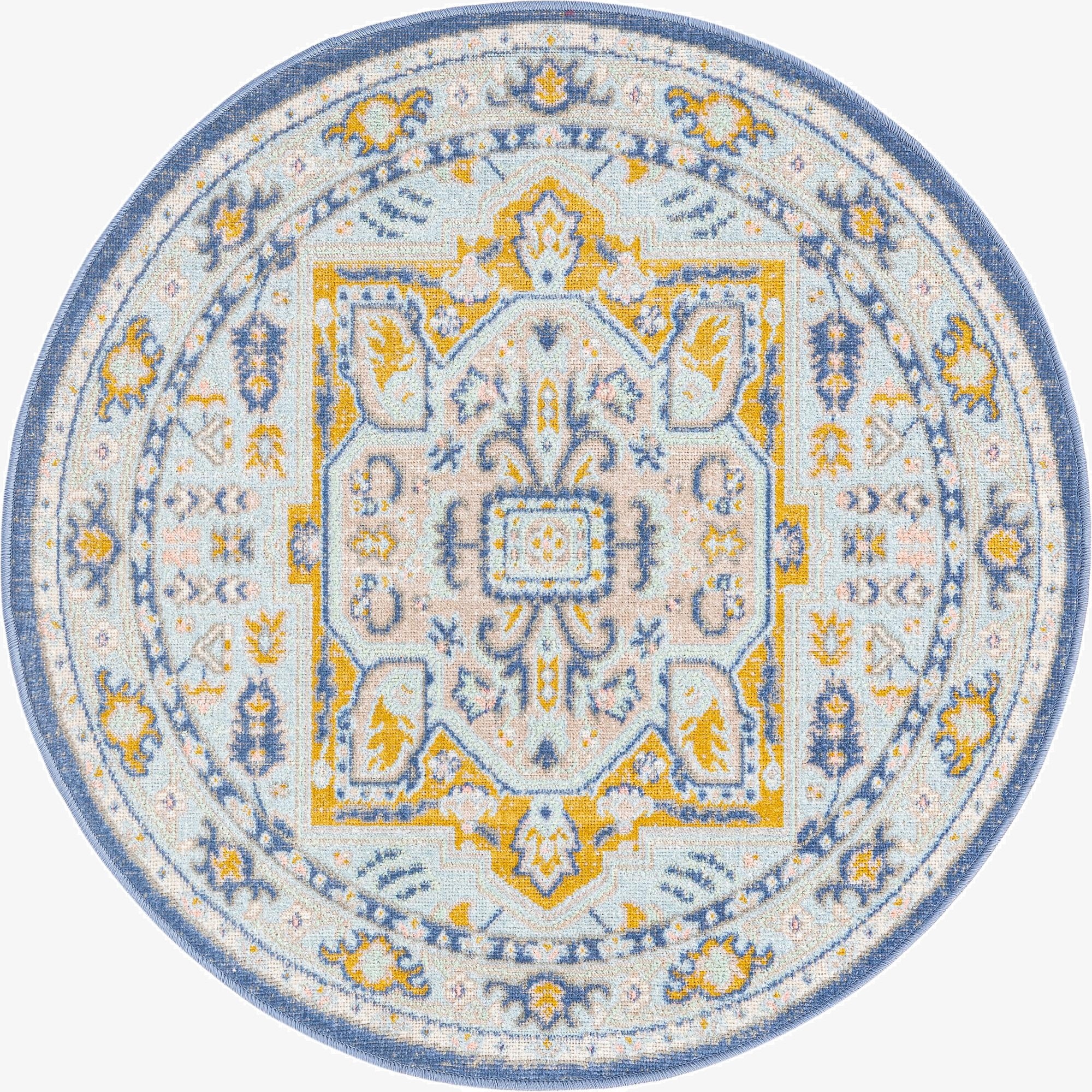  3' 3 x 3' 3 Whitney Round Rug