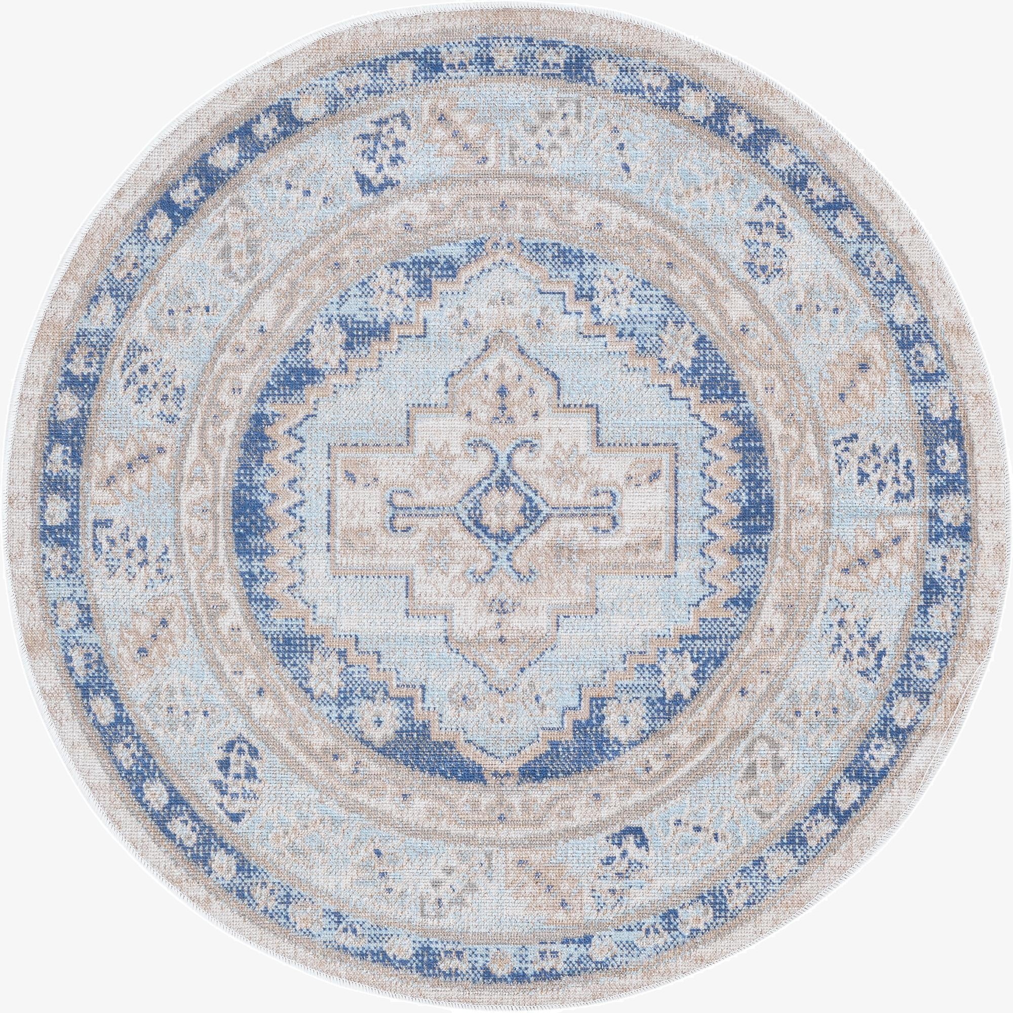  3' 3 x 3' 3 Whitney Round Rug