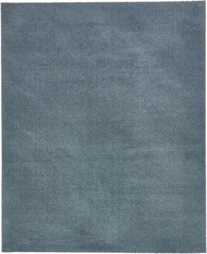 Slate Blue 8' x 10' Solid Shag Rug | Rugs.com