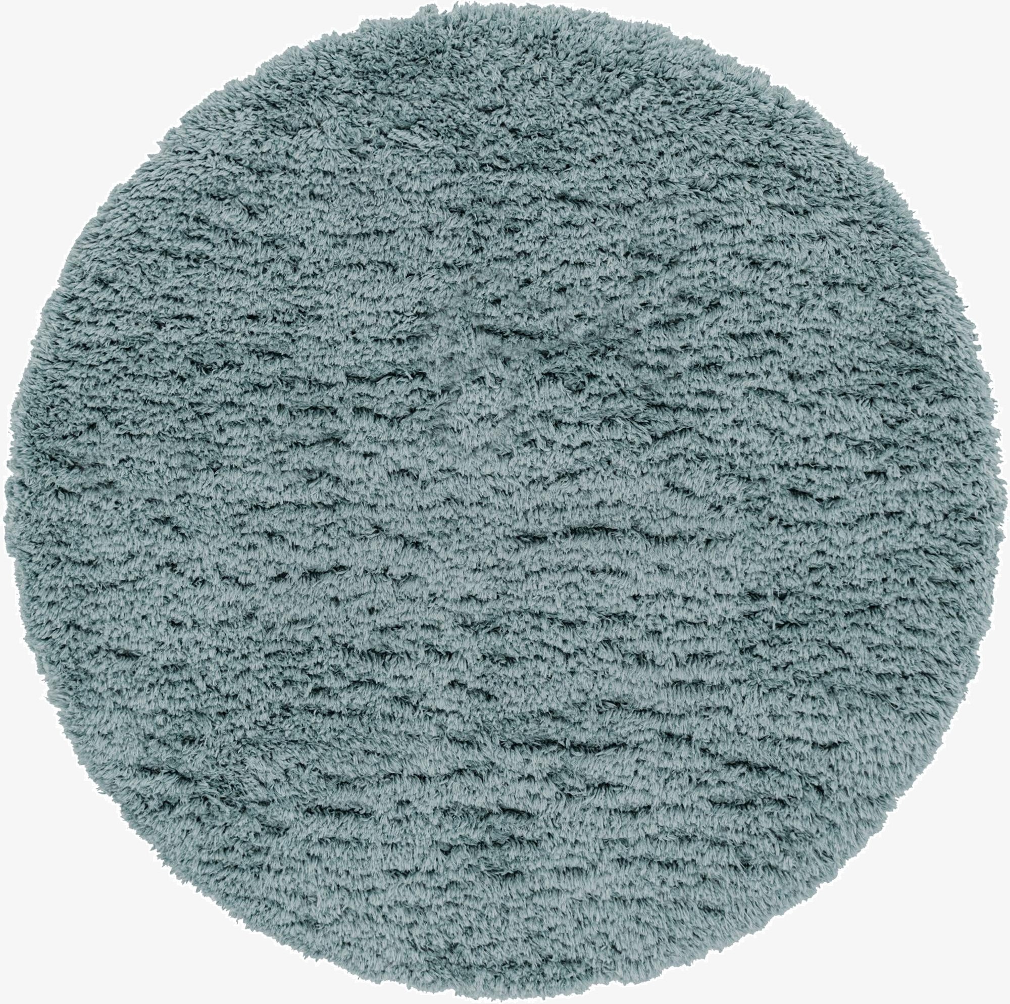  5' x 5' Infinity Shag Round Rug