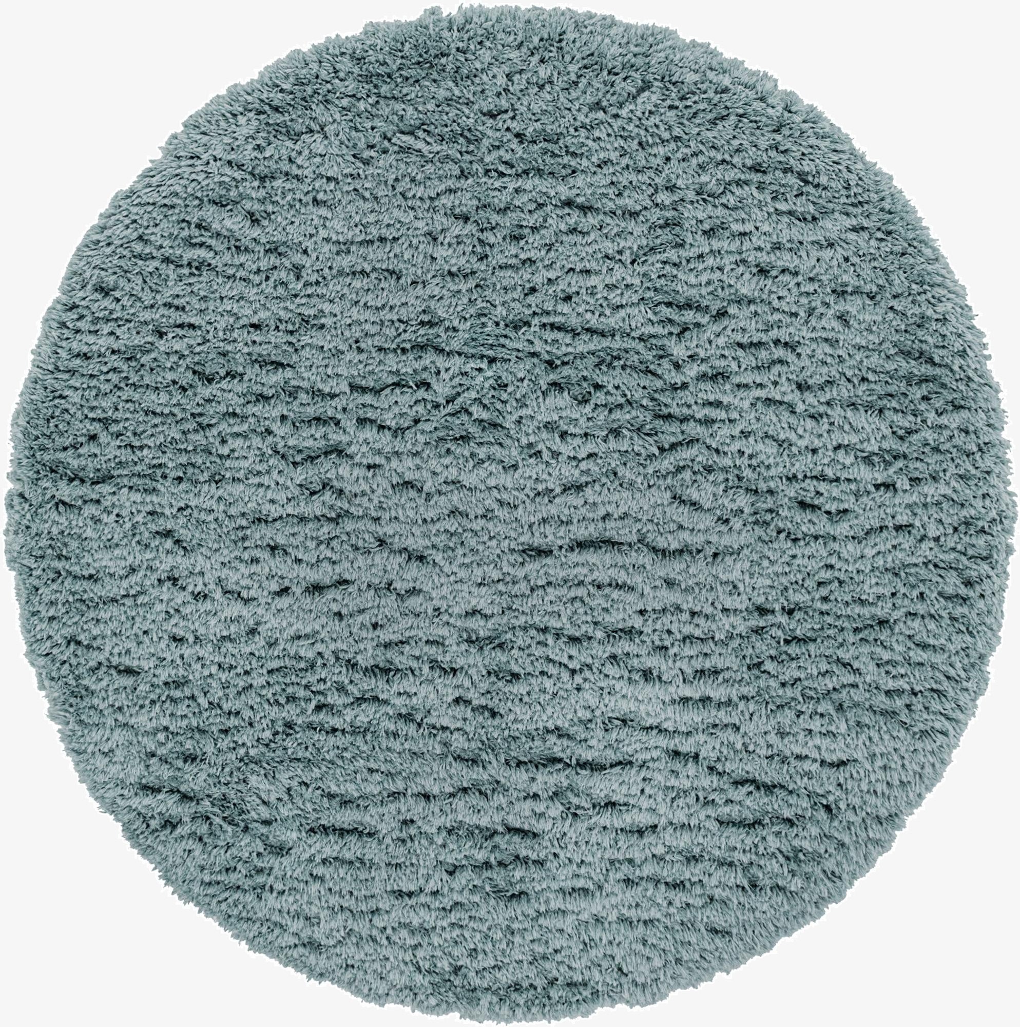  4' x 4' Infinity Shag Round Rug