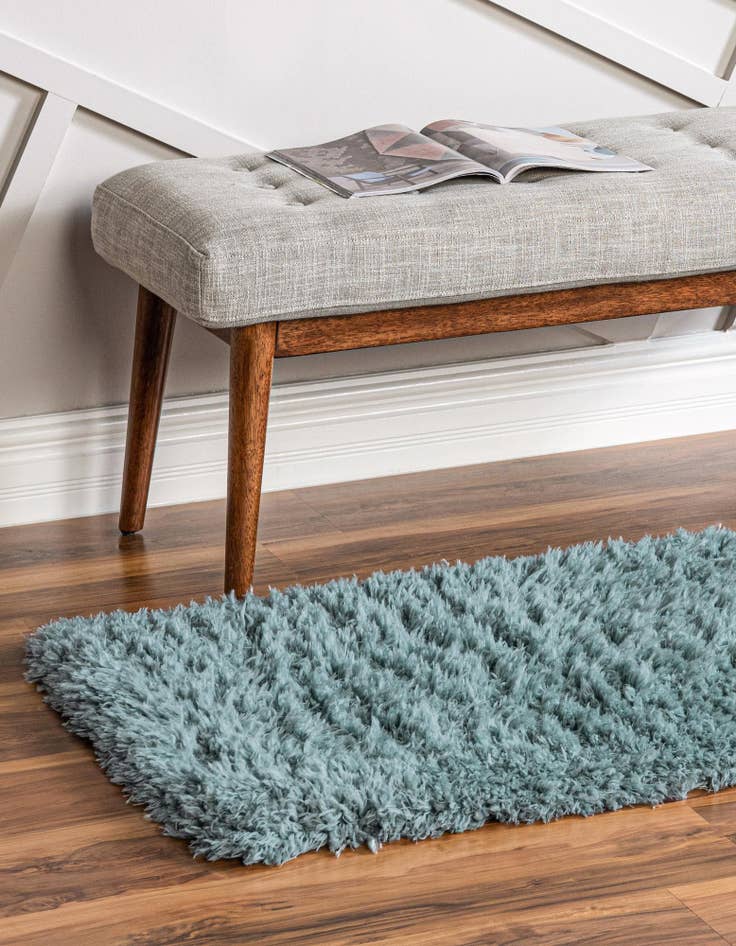 Detail image of  2' 7 x 13' Infinity Shag Runner Rug