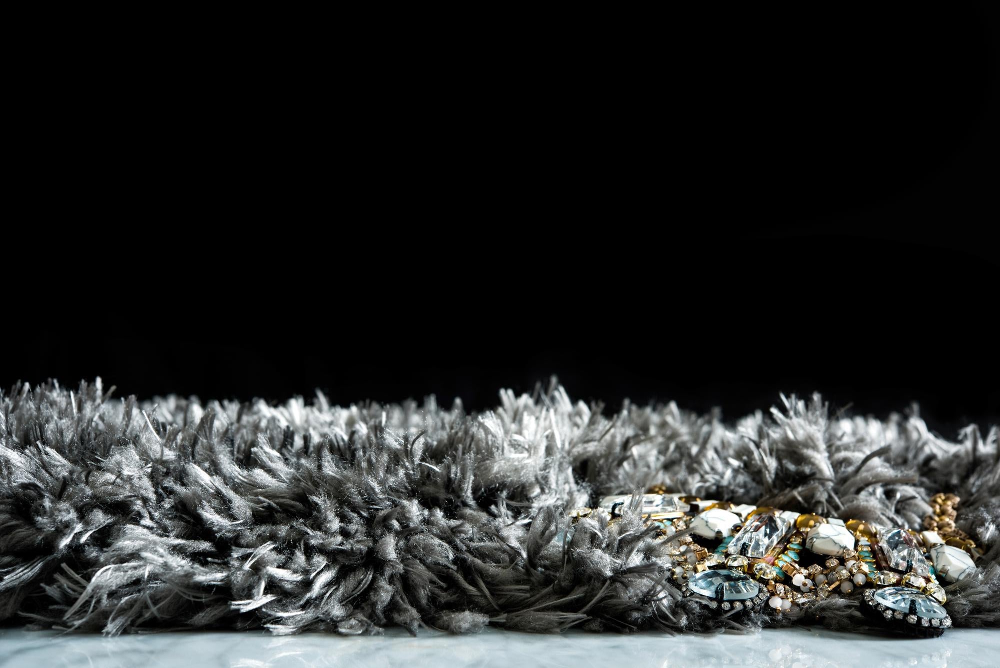 Slate 9' x 12' Marilyn Monroe™ Shag Rug