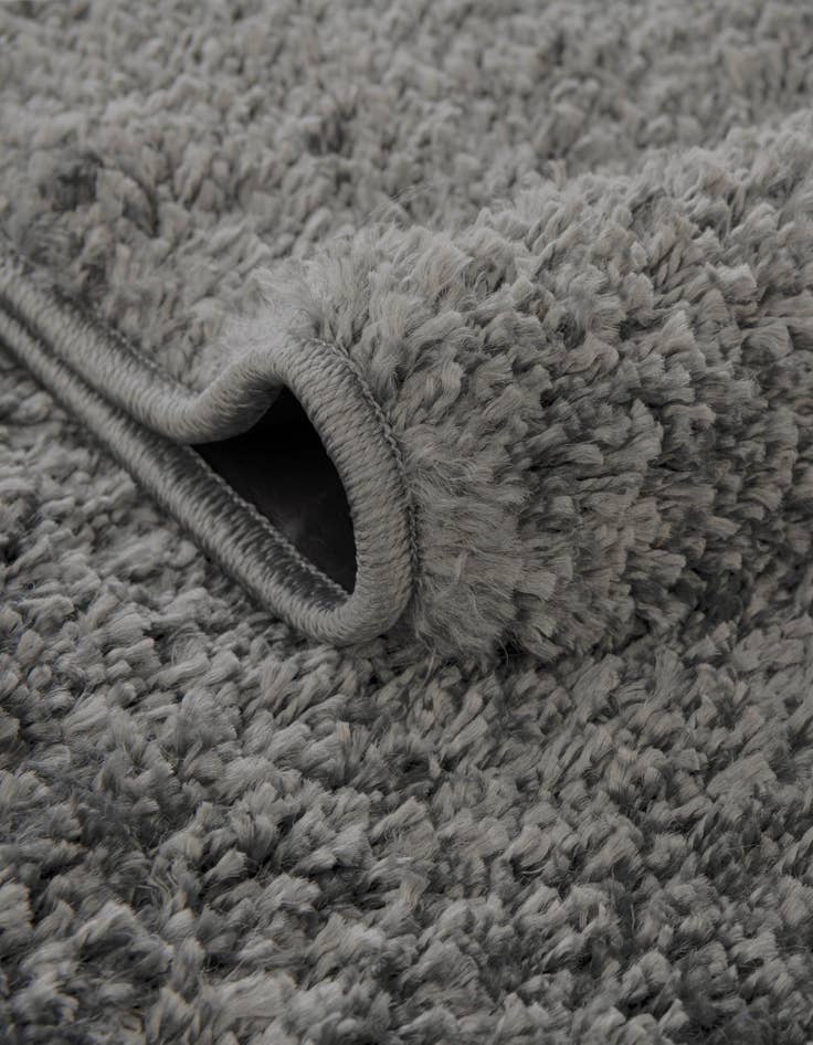 Detail image of  8' x 8' Soft Solid Shag Round Rug