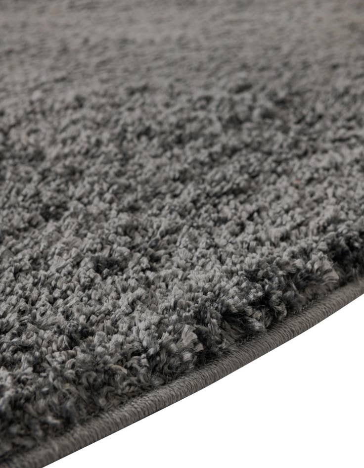 Detail image of  8' x 8' Soft Solid Shag Round Rug
