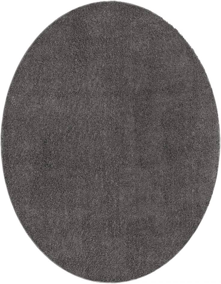 Detail image of  5' x 5' Soft Solid Shag Round Rug