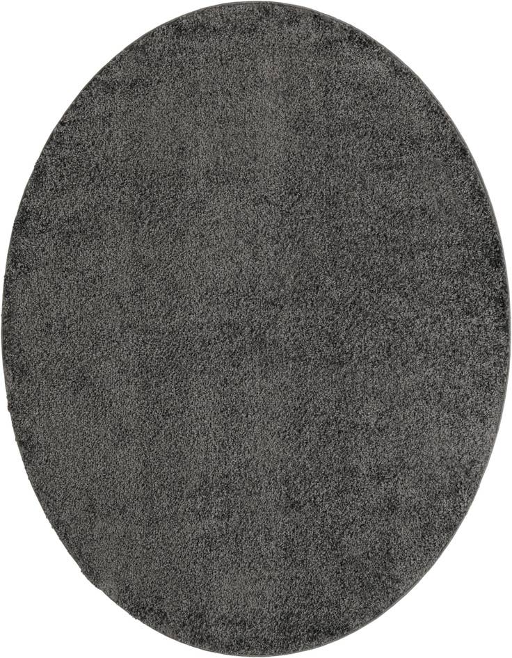 Detail image of  6' x 6' Soft Solid Shag Round Rug