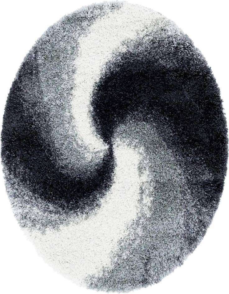 Detail image of  4' x 4' Soft Touch Shag Round Rug