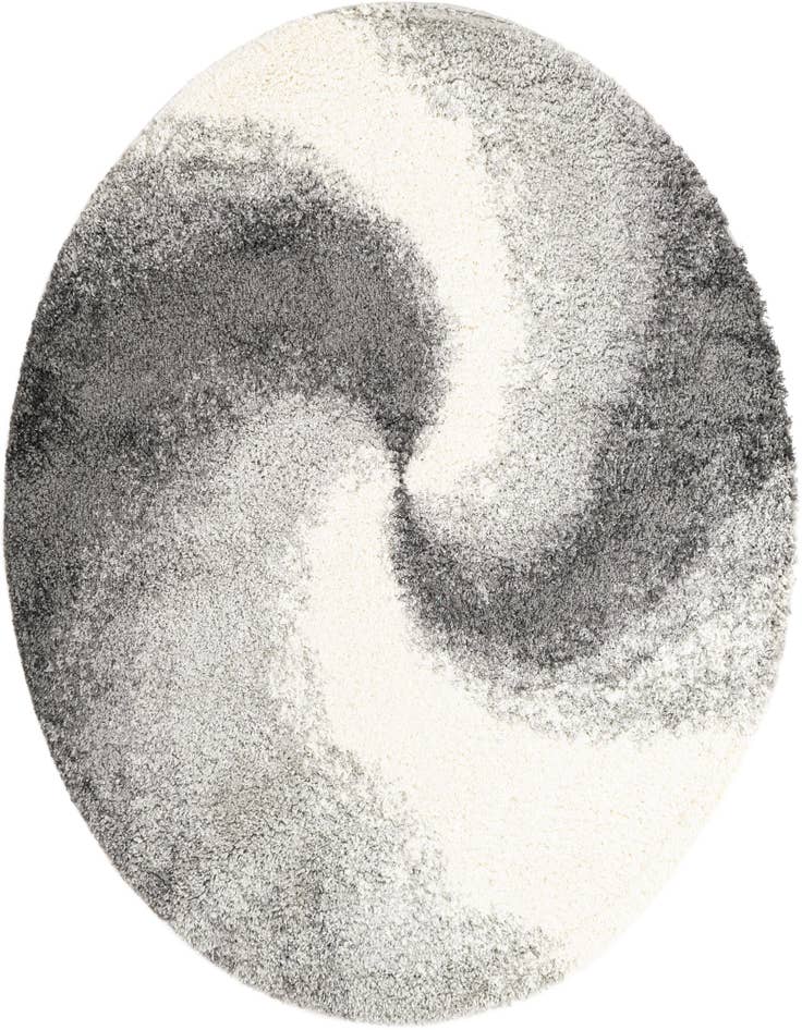 Detail image of  6' x 6' Soft Touch Shag Round Rug