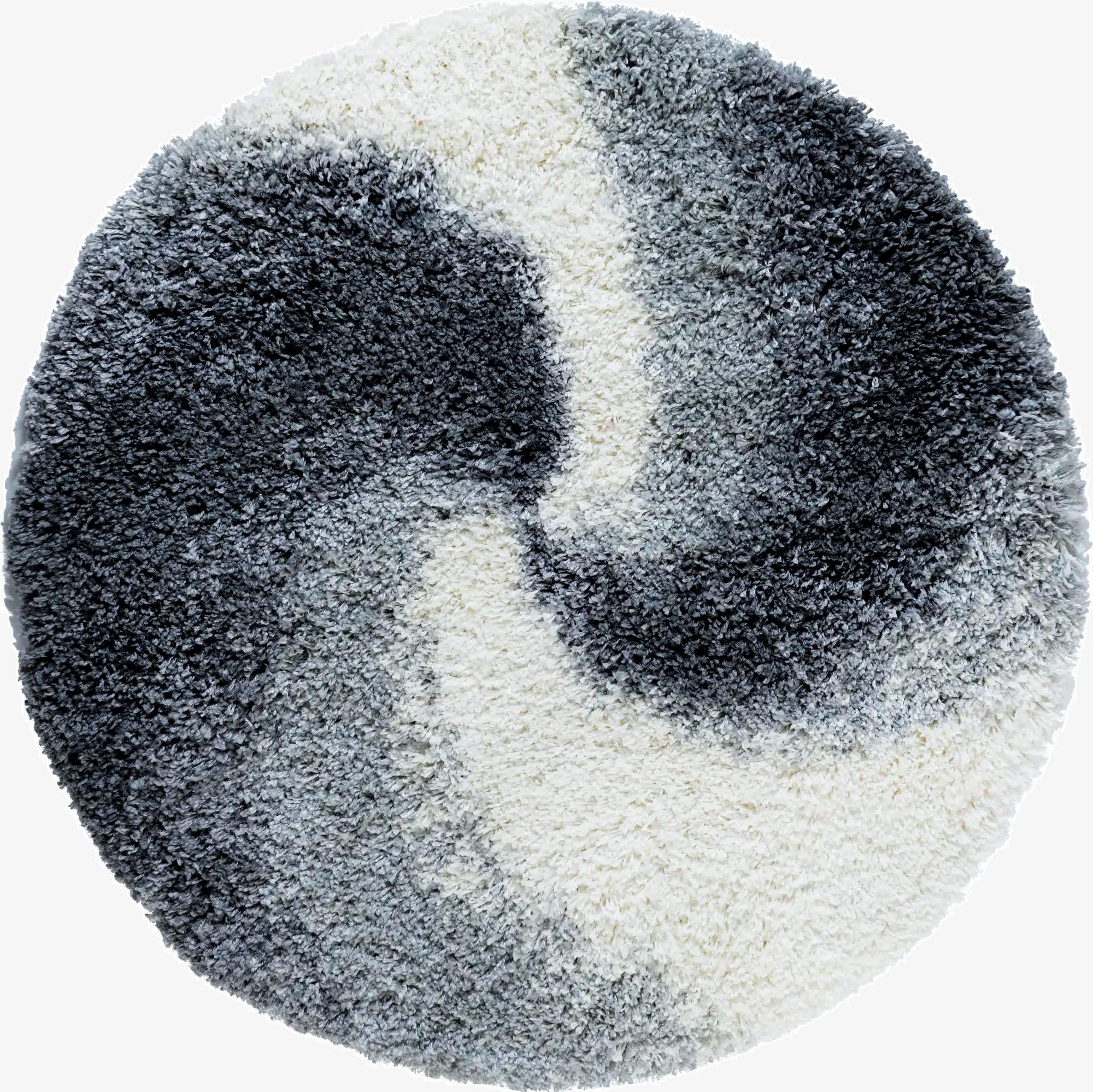  3' 3 x 3' 3 Soft Touch Shag Round Rug